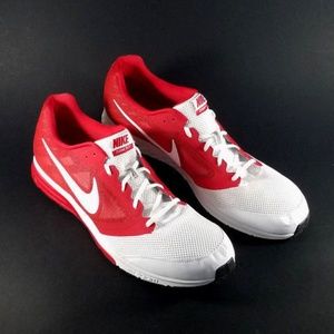 Nike Size 20 Zoom Fly Men's White/Red 652828-161